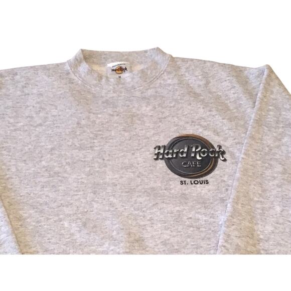 Hard Rock Cafe Sweatshirt St. Louis Medium Classic - Picture 2 of 4